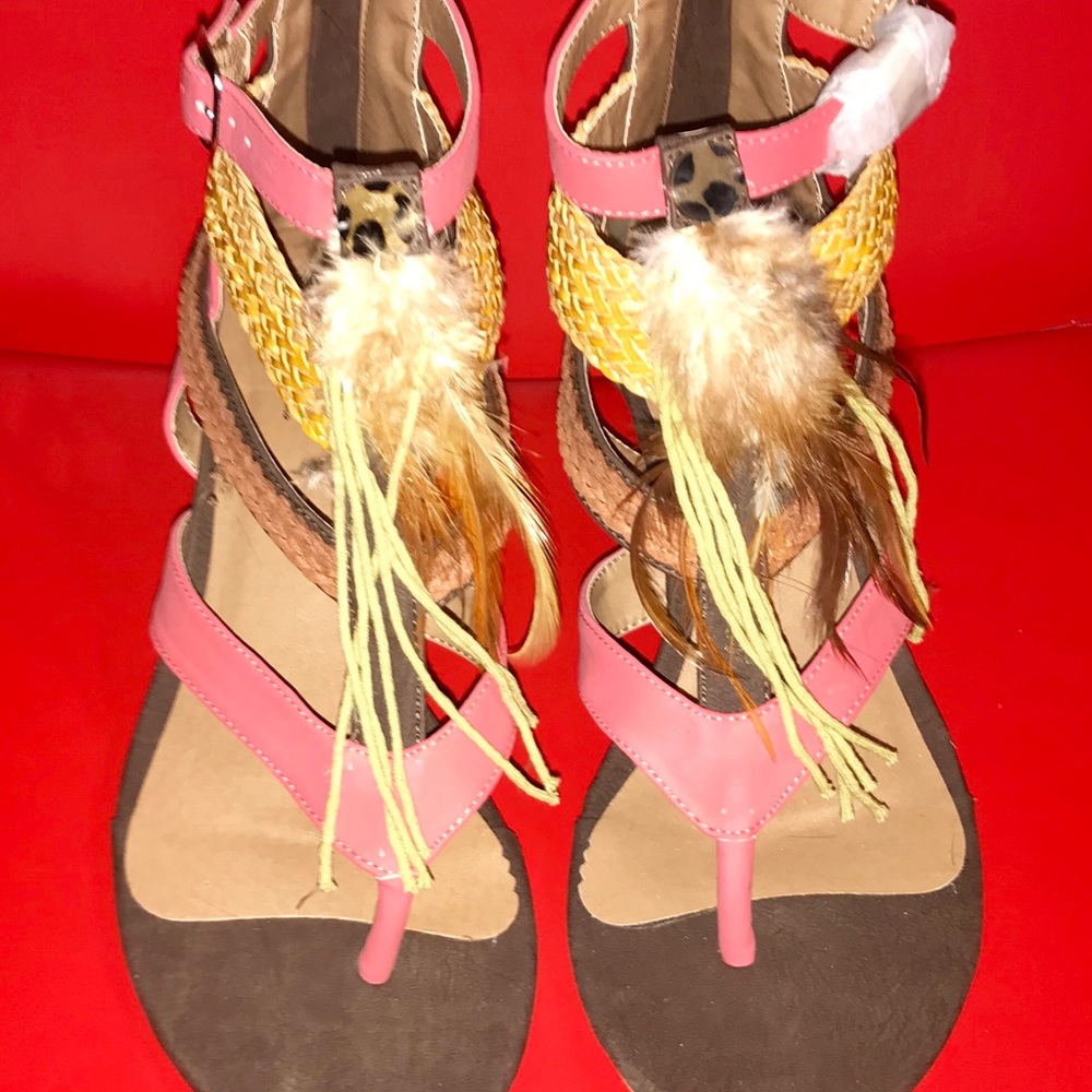 Wedge heel sandals